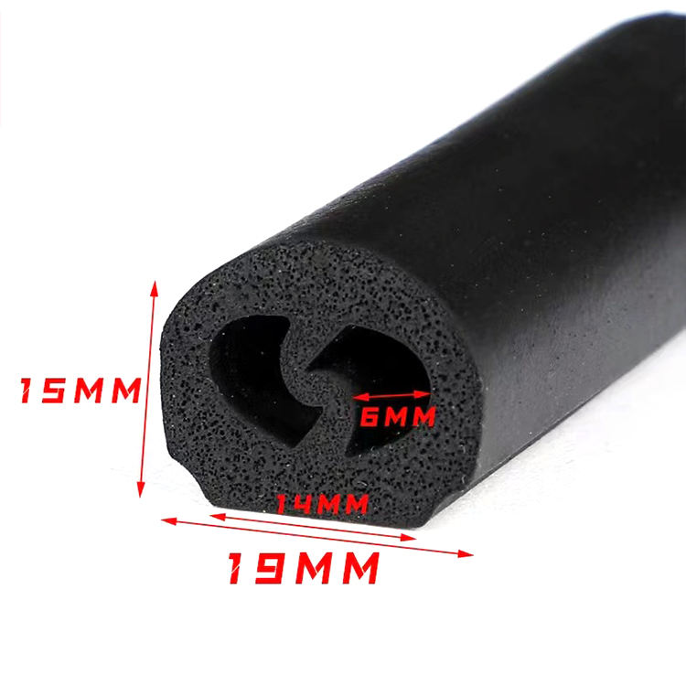 factory supply EPDM round foam sealing strip/sponge rubber ring cord /PAIDU