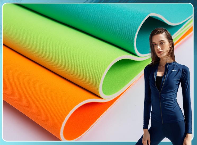 Odorless SBR neoprene diving material buffer waterproof insulation diving fabric neoprene composite cloth